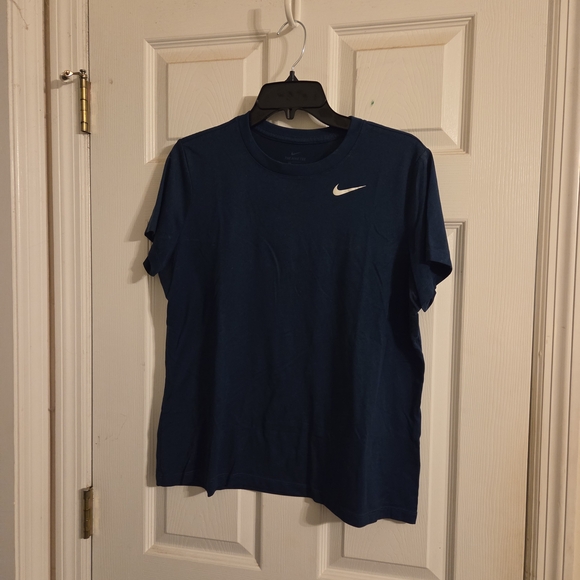 Nike Tops - Nike Women's Dri-Fit Dark Blue Short Sleeve Tee
